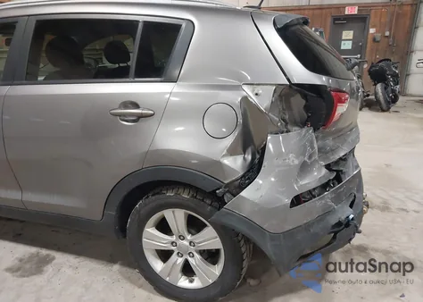 2013 Kia Sportage Lx z USA, uszkodzony, nr VIN KNDPBCA25D7489387